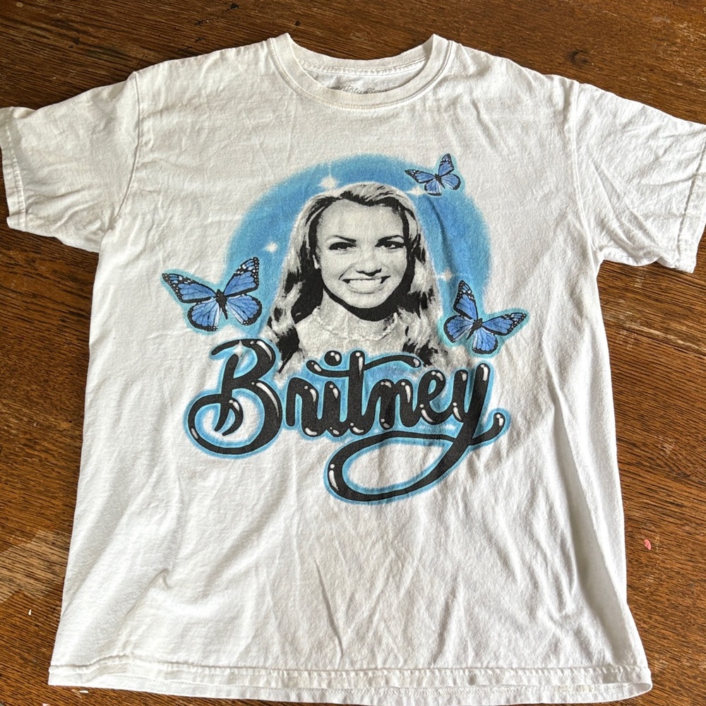 Britney Spears Butterfly Shirt Size M Mens